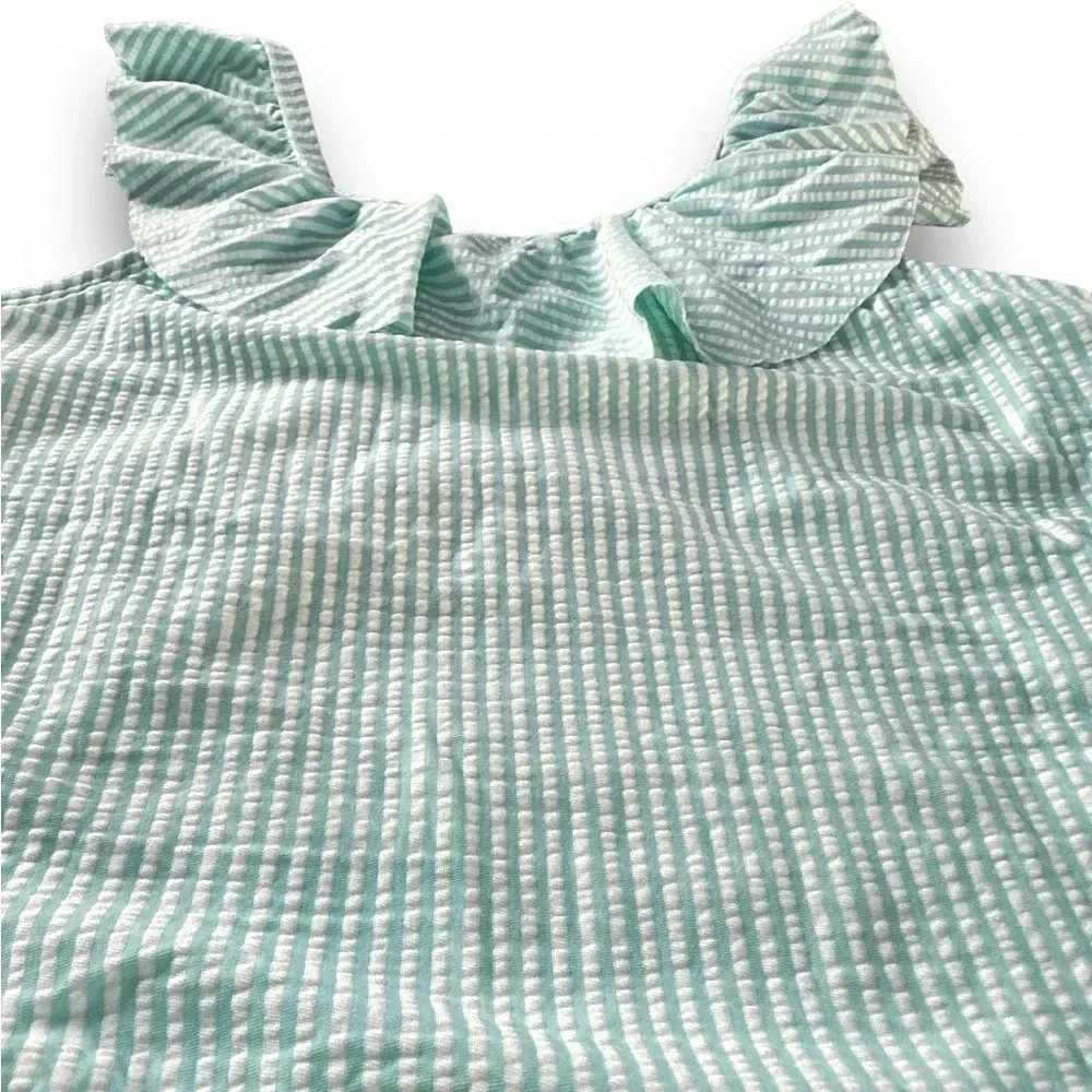 Cat & Jack | Flounce Trimmed One Piece Swimsuit (M)